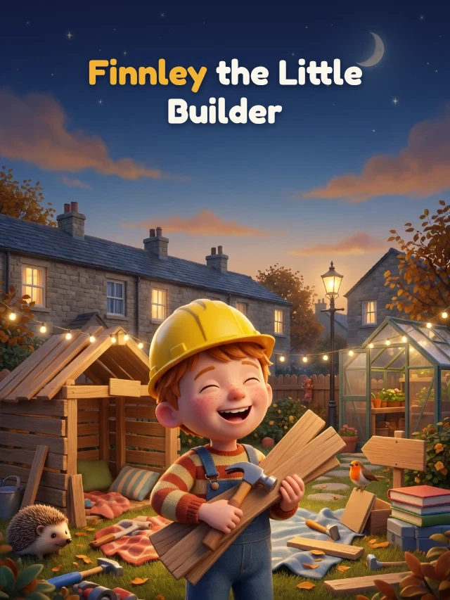 Sample cover: Finnley the Little Builder